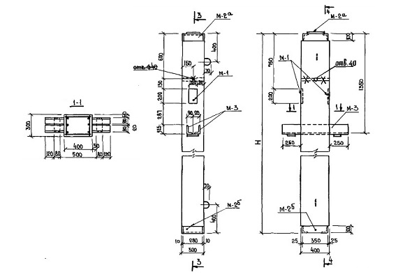 Колонны Серия 1.123-КР-1 вып. 3